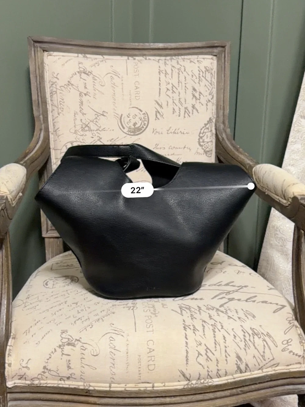 NWOT BCBG Black Hobo Faux Leather Shoulder Bag